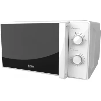 Mikrobangų krosnelė BEKO MOC20100WFB — 700 W, 20 l, 245 mm lėkštė, balta