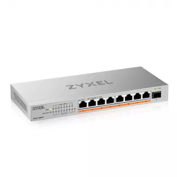 Zyxel XMG-108HP nevaldomas 2.5G Ethernet (100/1000/2500) maitinimas per Ethernet (PoE)