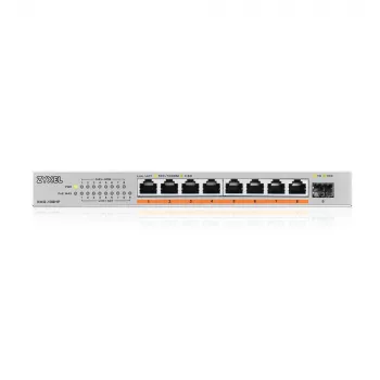Zyxel XMG-108HP nevaldomas 2.5G Ethernet (100/1000/2500) maitinimas per Ethernet (PoE)