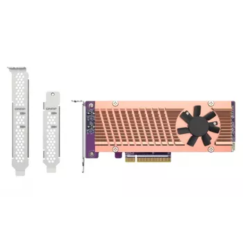 QNAP QM2-2P-384A išplėtimo kortelė M.2 PCIe 3.0 32 Gbit/s