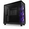 PC korpusas NZXT H6 Air Flow Midi Tower juodas