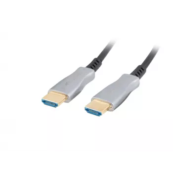 LANBERG HDMI kabelis M/m V2.0 Optiminis AOC - 10m Juodas