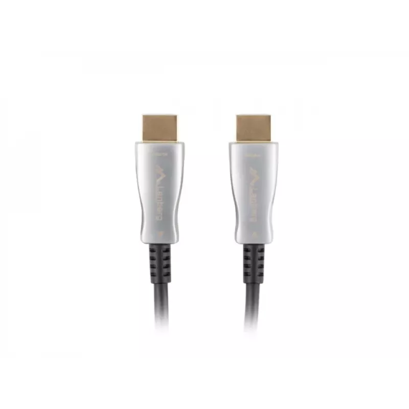 LANBERG HDMI kabelis M/m V2.0 Optiminis AOC - 10m Juodas