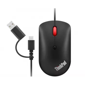 Lenovo 4Y51D20850 pelė Office Ambidextrous USB-C optinė 2400 DPI