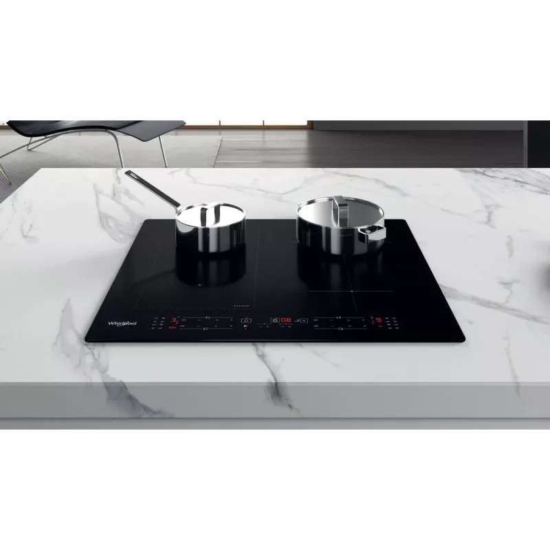 Whirlpool WL B3360 NE įmontuojama indukcinė kaitlentė 59 cm, 4 zonos, juoda