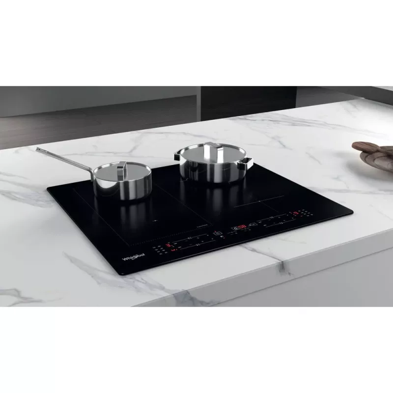 Whirlpool WL B3360 NE įmontuojama indukcinė kaitlentė 59 cm, 4 zonos, juoda