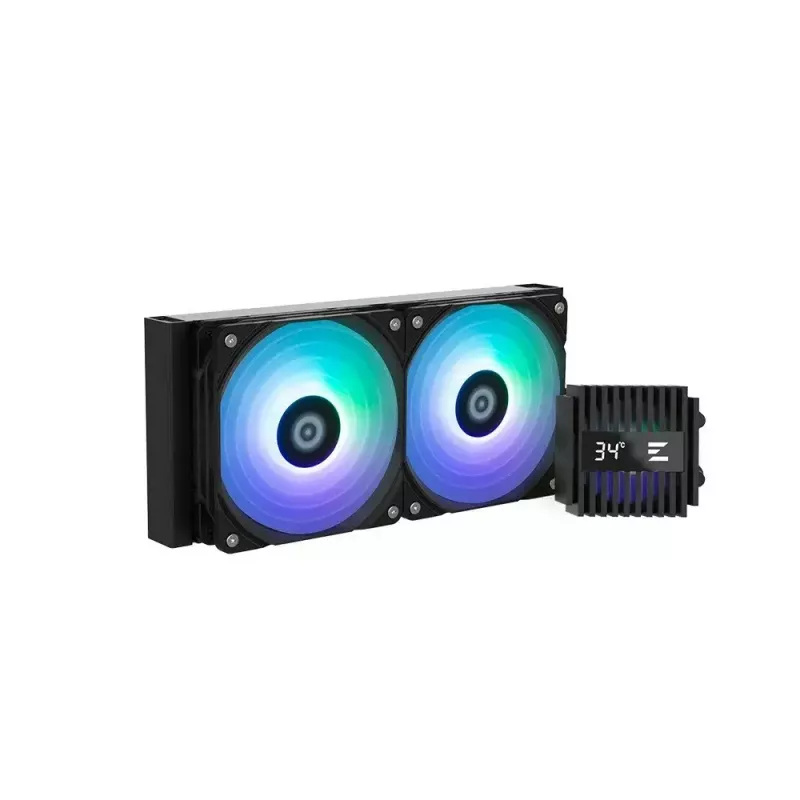 Zalman ALPHA2 A24 BLACK procesoriaus aušinimo sistema – viskas viename skystinis aušintuvas