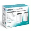 Tinklo maršrutizatorius TP-Link Deco S7 (2 vnt.) AC1900 Dviejų juostų Wi-Fi 5