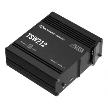 TELTONIKA TSW212 Valdomas PoE+ Gigabit Ethernet jungiklis (8 prievadai + 2 SFP)