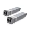 UBIQUITI UACC-OM-MM-10G-D-2 tinklo siųstuvas-imtuvas, 10 Gbit/s, daugiamodis 850 nm, LC, 2 vnt.