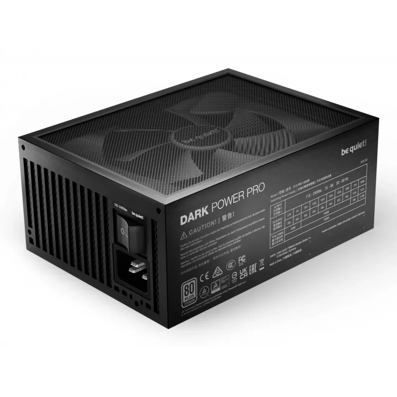be quiet Dark Power Pro 13 | 1600W maitinimo blokas 20+4 pin ATX ATX Juoda