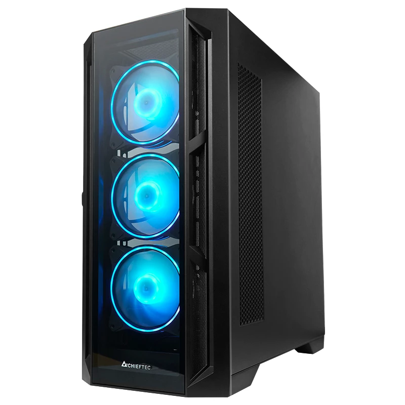 Chieftec APEX GA-01B-TG-OP ATX Midi Tower Juodas