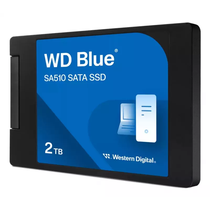 WESTERN DIGITAL SSD WD Blue SA510 2TB SATA 6Gb/s 2,5 colio 7 mm korpuse