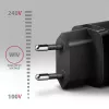 Sieninis įkroviklis Axagon ACU-PQ20 QC3.0 PD Type-C 20W Juodas