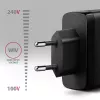 AXAGON ACU-DPQ100 sieninis įkroviklis 100W, PD3.0 & QC 4+, trys išėjimai, GaN
