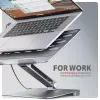 Axagon HMC-STND 7v1 USB-C stovas ir stotelė nešiojamam kompiuteriui, HDMI 4K/60Hz, GLAN, PD 100W, 3x USB-A 5Gbps, 60 cm kabelis
