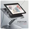 Axagon HMC-STND 7v1 USB-C stovas ir stotelė nešiojamam kompiuteriui, HDMI 4K/60Hz, GLAN, PD 100W, 3x USB-A 5Gbps, 60 cm kabelis