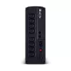 Nepertraukiamo maitinimo šaltinis CyberPower VP1200EILCD, linijinis-interaktyvus, 1,2 kVA / 720 W, 8 lizdai