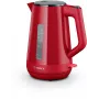 Elektrinis virdulys Bosch TWK1M124 – 1,7 L, 2400 W, raudonas, belaidis, 360° pagrindas