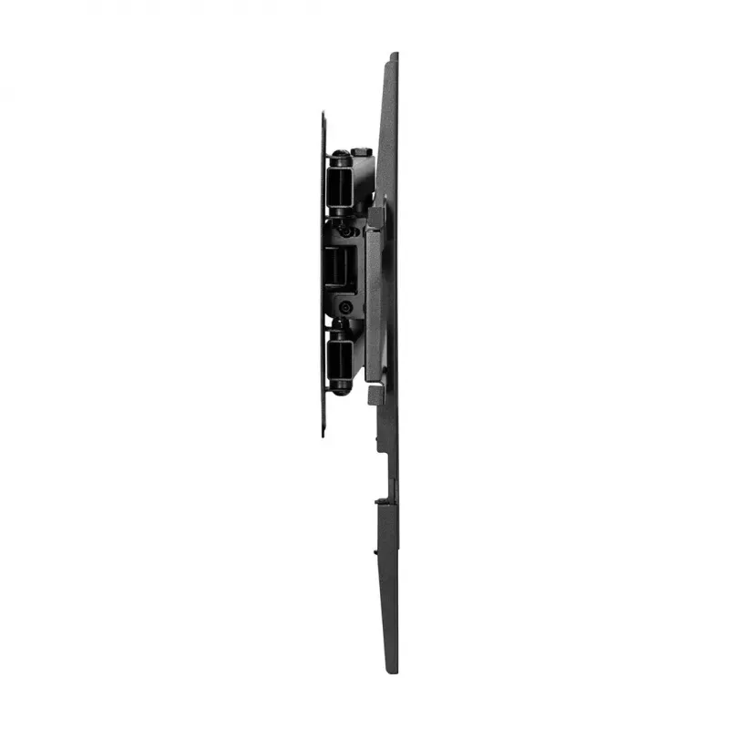 TV laikiklis prie sienos MACLEAN MC-710N VESA iki 600x400 mm, pasvirimas +3°/−15°, atstumas nuo sienos 35,5 cm, ekranas iki 80 colių, plienas, juodas