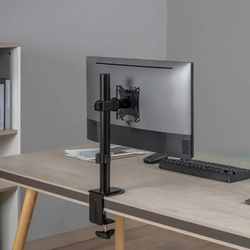 Laikiklis monitoriui prie stalo MACLEAN MC-751N, 17–32 colių, VESA 75x75 / 100x100
