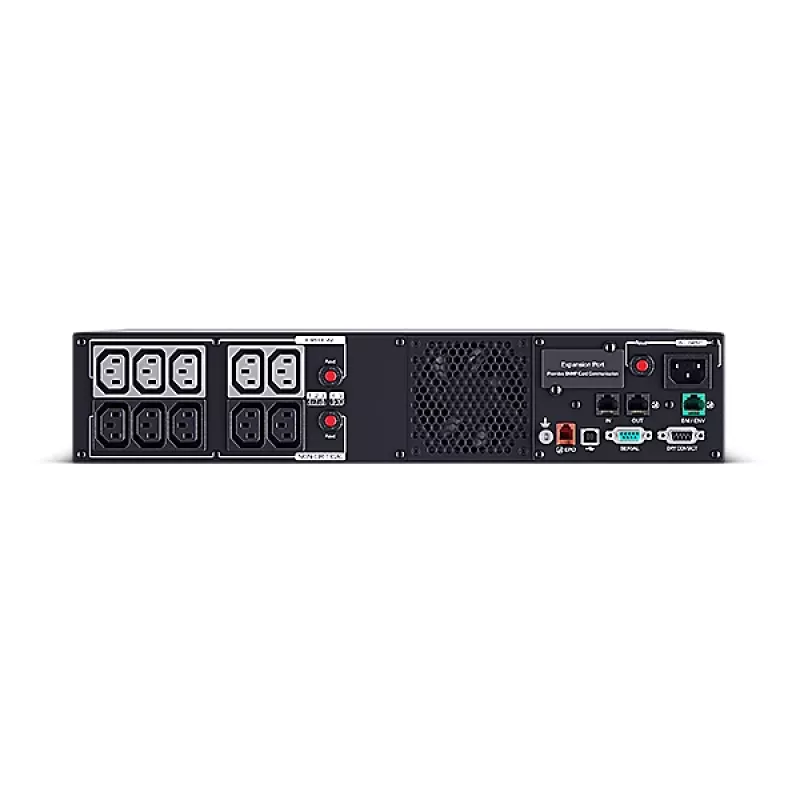 Nepertraukiamo maitinimo šaltinis CYBERPOWER PR1000ERT2U, 1 kVA (1000 W), Line-Interactive, 10x C13 lizdai, Grynas sinusas, Stovas/Spinta 2U