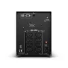 Nepertraukiamo maitinimo šaltinis CYBERPOWER PR1000ELCD – 1 kVA (900 W), Line-Interactive, gryna sinusoidė, 8× C13 lizdai, LCD, karštai keičiama baterija