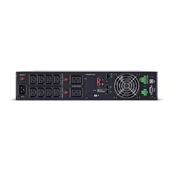 Nepertraukiamo maitinimo šaltinis CyberPower OLS3000ERT2UA, 2 kVA / 1800 W, dvigubos konversijos (Online), 8x C13 lizdai