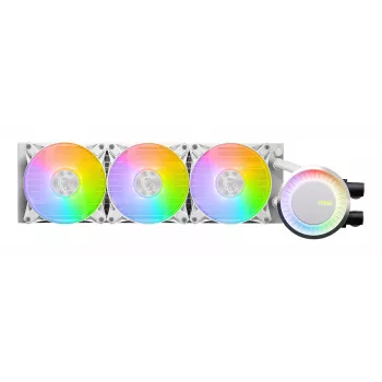 MSI MAG Coreliquid E360 White procesoriaus vandens aušinimo rinkinys 12 cm