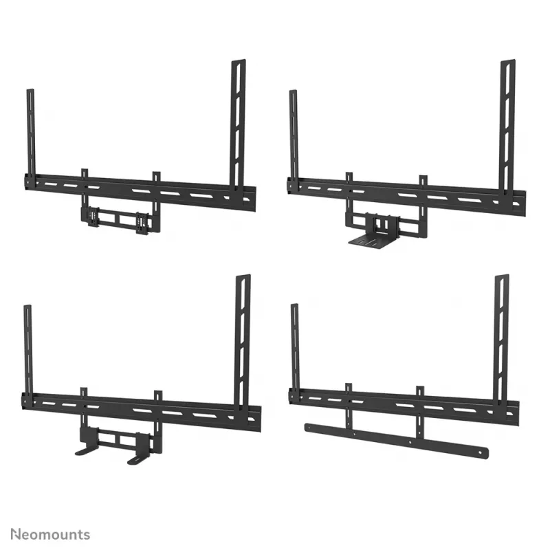 Neomounts AV2-500BL Videobar laikiklis 43-110 colių - VESA - max 10 kg - universalus
