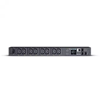 CyberPower PDU41004 maitinimo paskirstymo blokas (PDU) 8 kištukiniai lizdai 1U juoda