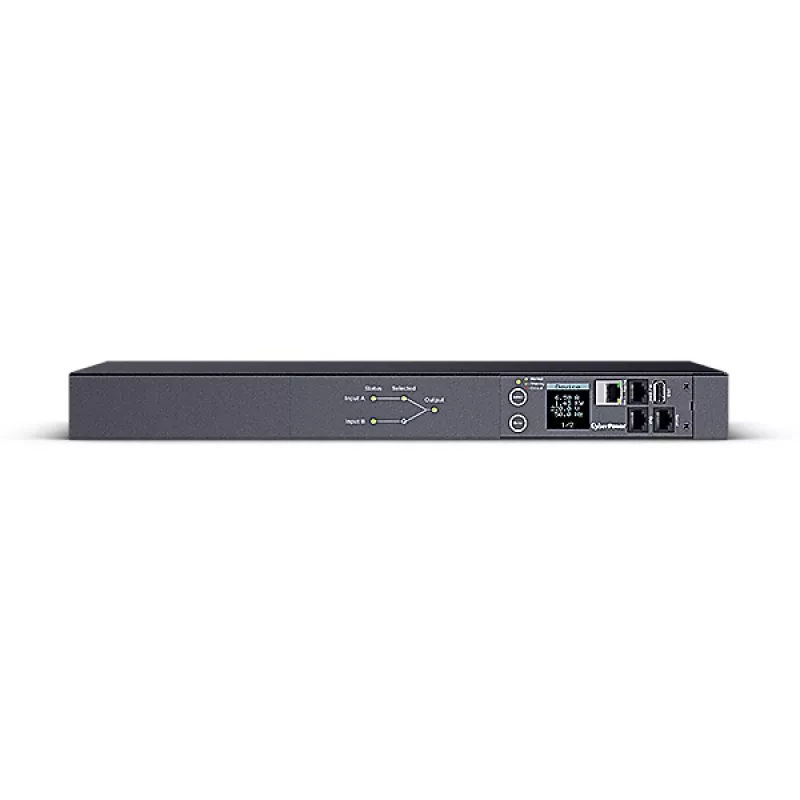 CyberPower PDU44005 maitinimo skirstytuvas (PDU) 10 lizdų 1U juodas