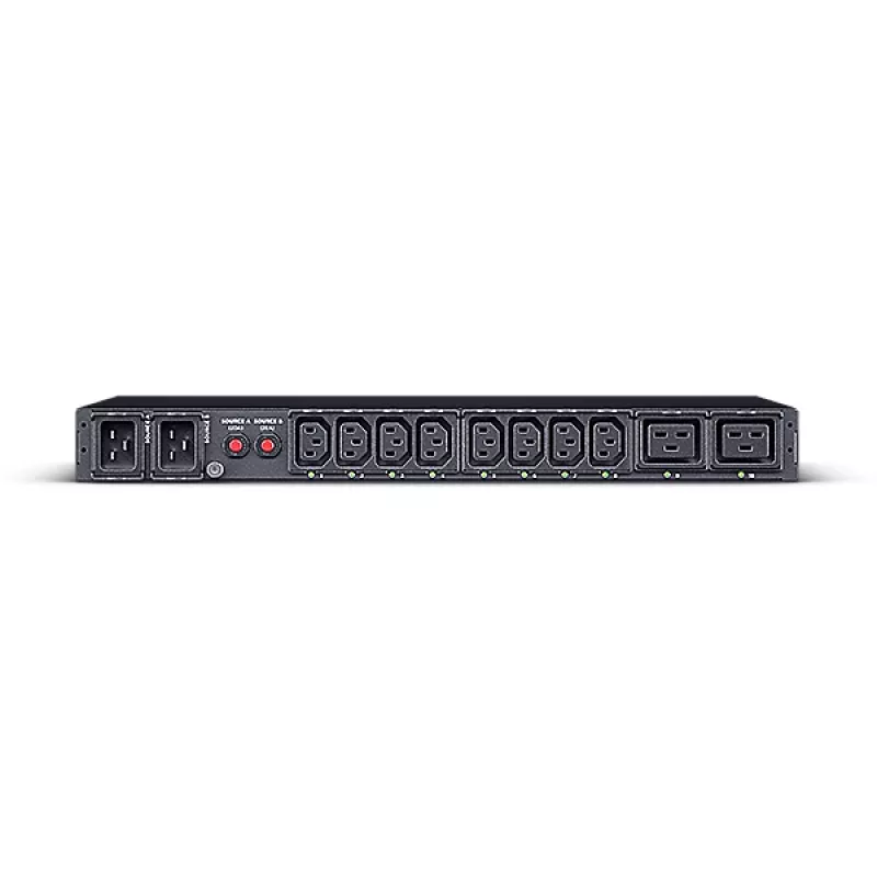 CyberPower PDU44005 maitinimo skirstytuvas (PDU) 10 lizdų 1U juodas