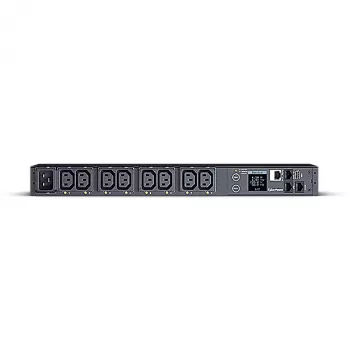 CyberPower PDU81005 – perjungiamas ir matuojamas PDU, 8 lizdai, 1U, juodas