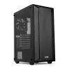 PC korpusas IBOX CETUS 906 Midi Tower juodas — ATX/mATX, 460×210×350 mm, 29 cm GPU, 7 diskų, RGB ventiliatoriai