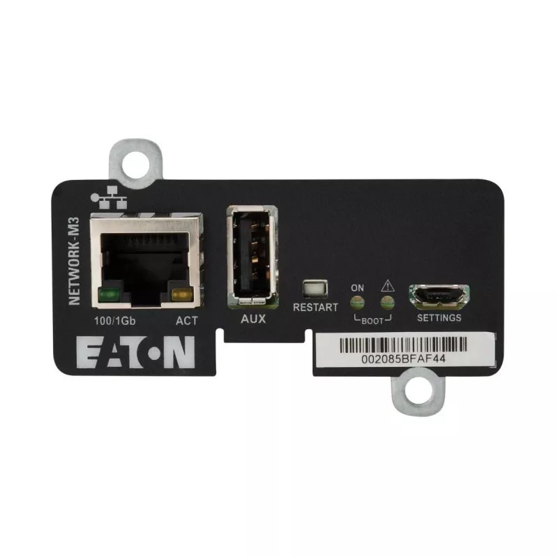 EATON CORPORATION tinklo valdymo kortelė UPS sistemoms NETWORK-M3, 1,0 Gbps, Full duplex
