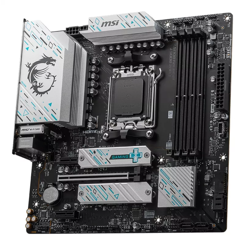 Motininė plokštė MSI B650M GAMING PLUS WIFI AMD B650 Socket AM5 micro ATX