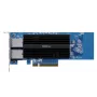 SYNOLOGY Ethernet Adapter E10G30-T2 Dviejų prievadų 10GbE RJ45