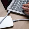 Green Cell PowerStream KABGC07W USB-C į Lightning laidas, MFi, Power Delivery, 1 m, 29 W, baltas