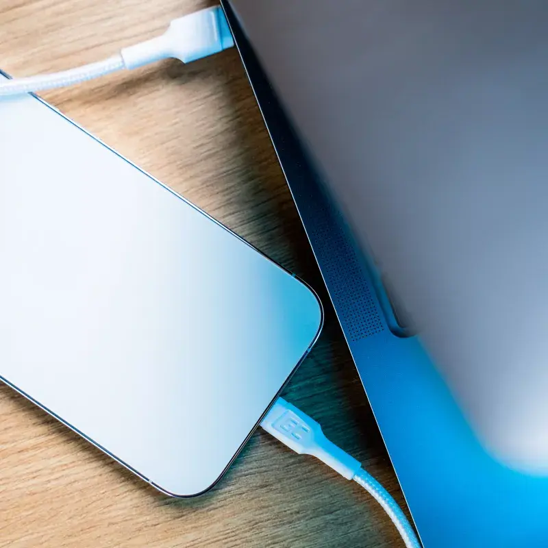 Green Cell PowerStream KABGC07W USB-C į Lightning laidas, MFi, Power Delivery, 1 m, 29 W, baltas