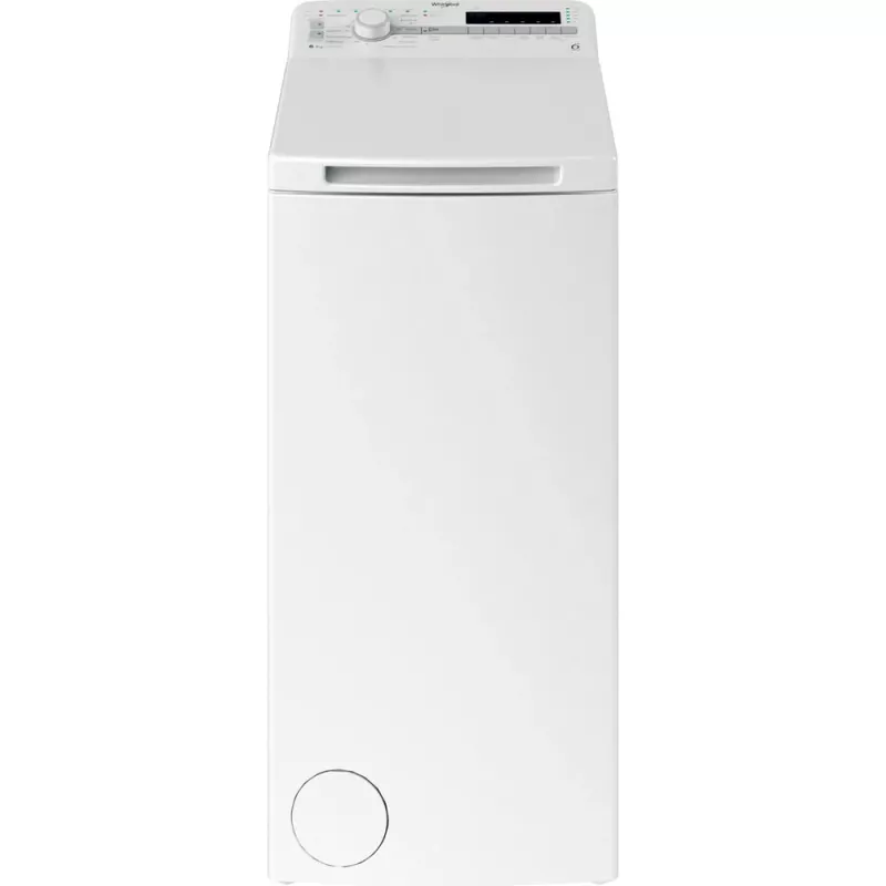 Whirlpool NTDLR 6040S PL/N skalbimo mašina su viršutiniu pakrovimu 6 kg 951 aps./min Balta