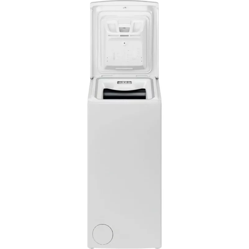 Whirlpool NTDLR 6040S PL/N skalbimo mašina su viršutiniu pakrovimu 6 kg 951 aps./min Balta