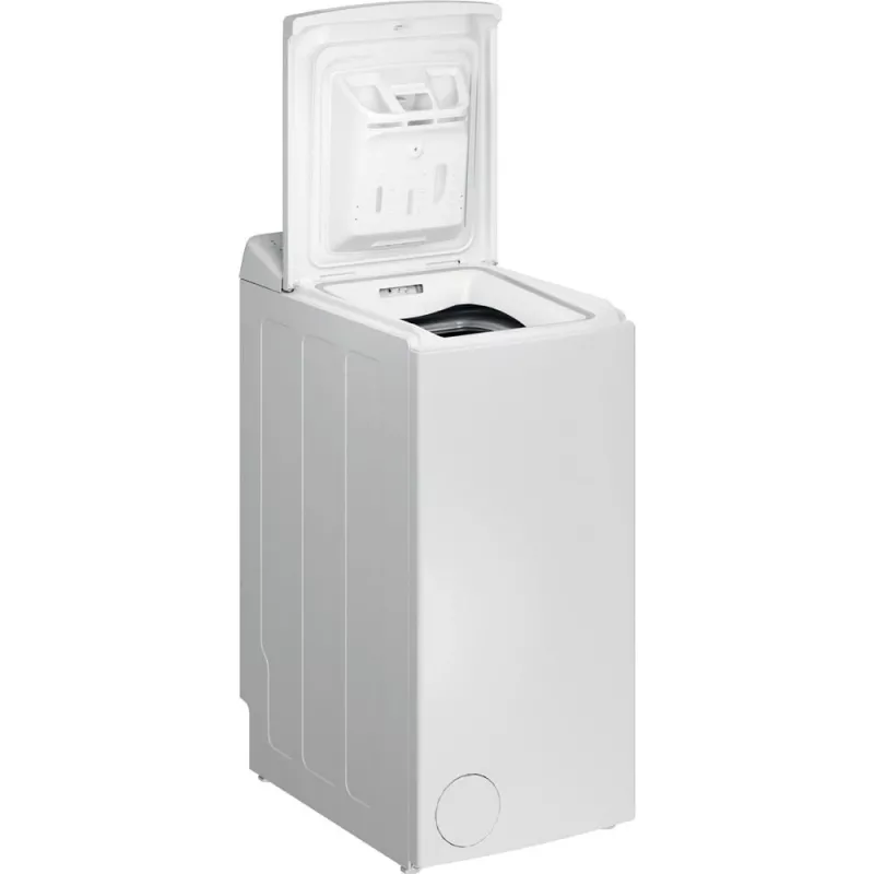 Whirlpool NTDLR 6040S PL/N skalbimo mašina su viršutiniu pakrovimu 6 kg 951 aps./min Balta