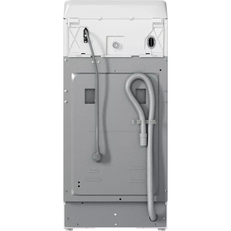 Whirlpool NTDLR 6040S PL/N skalbimo mašina su viršutiniu pakrovimu 6 kg 951 aps./min Balta