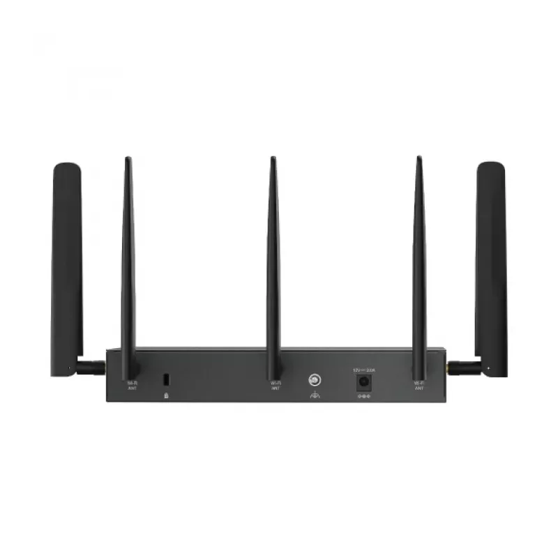TP-Link Omada 4G+ Cat6 AX3000 Gigabit VPN maršrutizatorius, Wi-Fi 6 (802.11ax), dviejų juostų (2,4 GHz / 5 GHz), Ethernet LAN, 4G, juodas, stalinis / ant stulpo