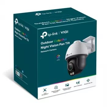 TP-Link VIGI C540S (4mm) IP stebėjimo kamera, 4MP, ColorPro naktinis matymas, pan/tilt, vidaus ir lauko, lubų/sienos montavimui