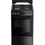 Beko FSE52321DBD viryklė Laisvai pastatoma Elektrinė Dujinė Juoda