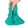 Kinetic Sand Pilių dėklas su 1 kg mėlynos spalvos smėliu, laikymo dėžutė, sensorinis žaislas vaikams nuo 3 metų