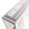 PC korpusas MODECOM Volcano SPACE APEX ARGB MIDI Tower Baltas — plieninis, šoninis langas, ARGB ventiliatoriai, USB-C