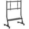 Grindinis stovas TECHLY 366983 televizoriams 45–90 colių, juodas, plieninis, aukštis 1026–1126 mm, VESA 800x400, apkrova 60 kg